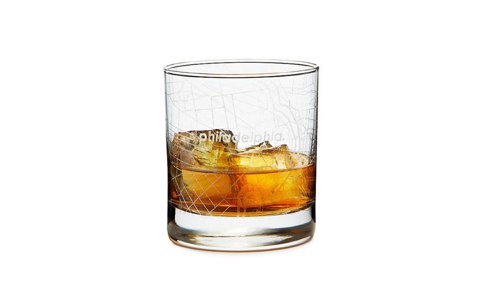 City Map Cocktail Glasses