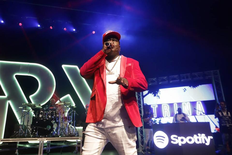 Trick Daddy performs during the RapCaviar Live Concert on Oct. 24, 2019 in Miami Beach, Fla.