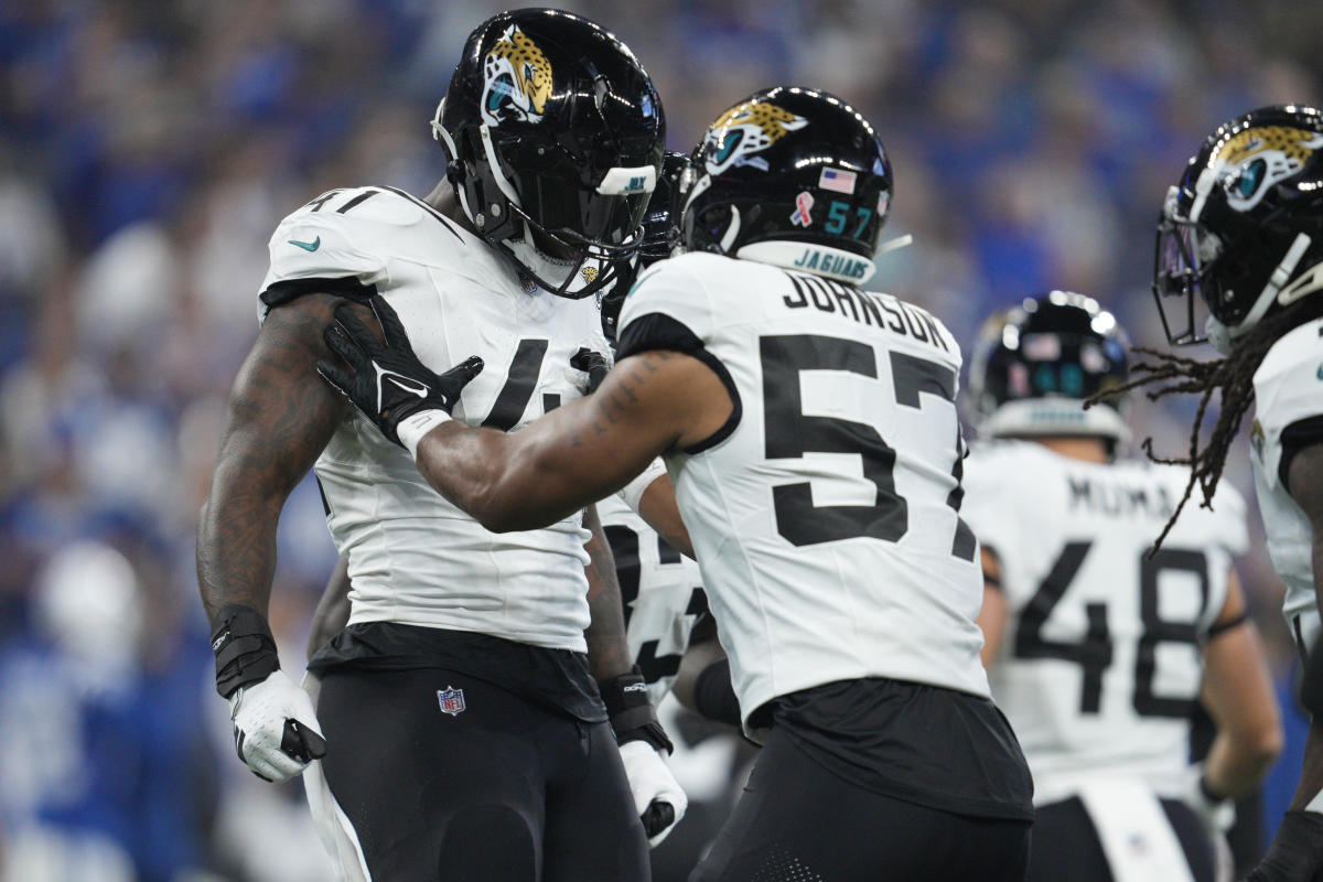 Jaguars beat Colts 27-20 in NFL Week 1 action