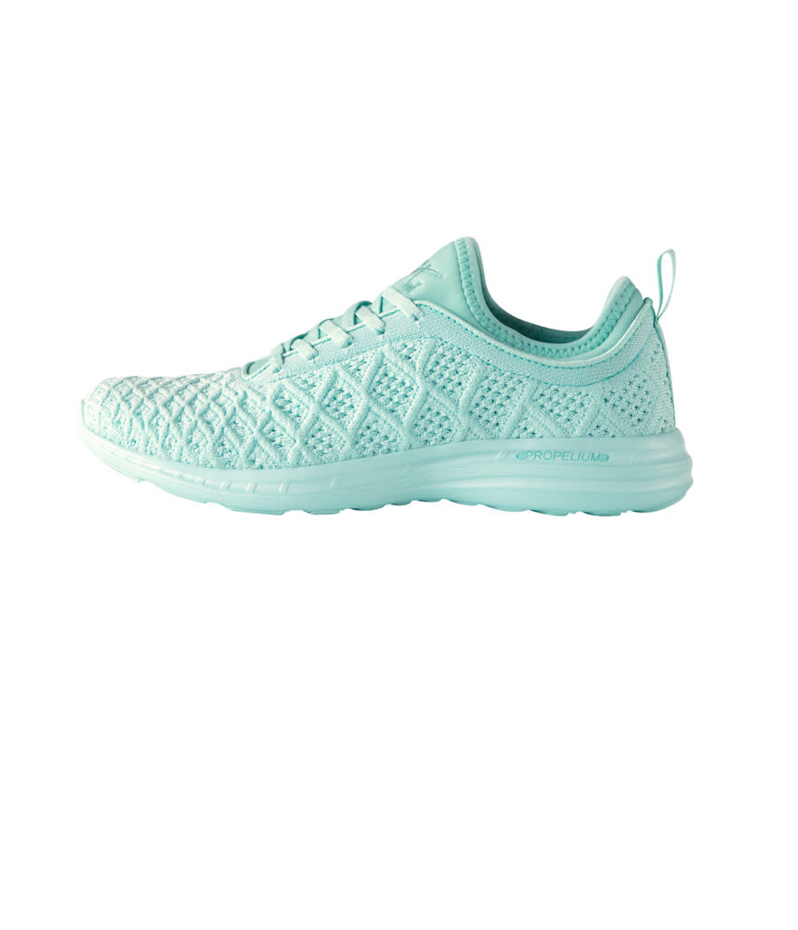 <p>Women’s TechLoom Phantom Spearmint, $165,<a rel="nofollow noopener" href="https://www.athleticpropulsionlabs.com/women-s-techloom-phantom-spearmint.html/" target="_blank" data-ylk="slk:athleticpropulsionlabs.com;elm:context_link;itc:0;sec:content-canvas" class="link "> athleticpropulsionlabs.com</a> </p>