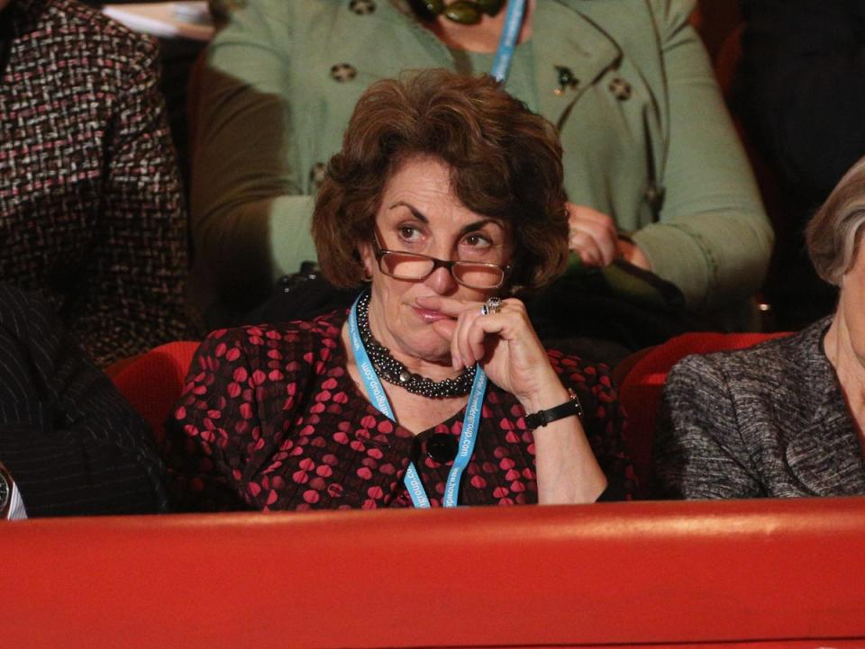 Former Health minister Edwina Currie (Getty Images)