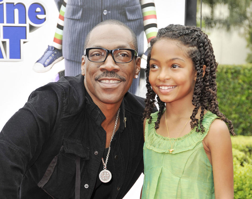 Imagine That LA Premiere 2009 Eddie Murphy Yara Shahidi