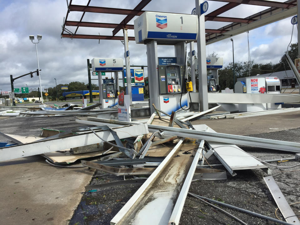 Hurricane Irma pounds Florida