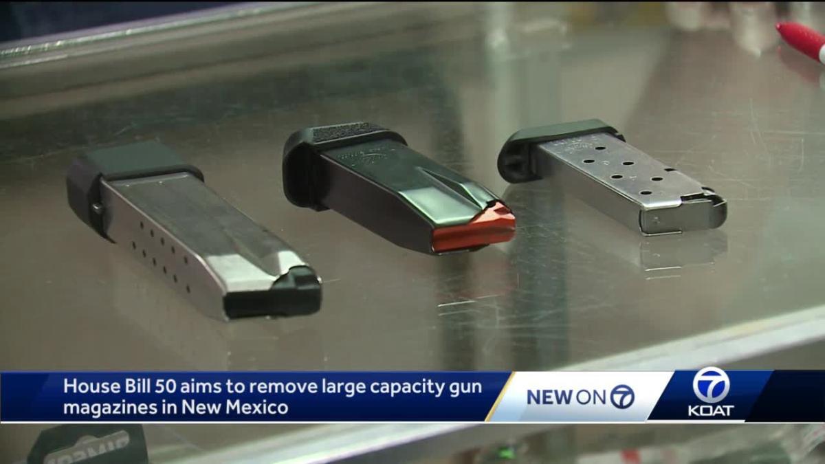 New Mexico House Bill 50 aims to remove largecapacity gun magazines