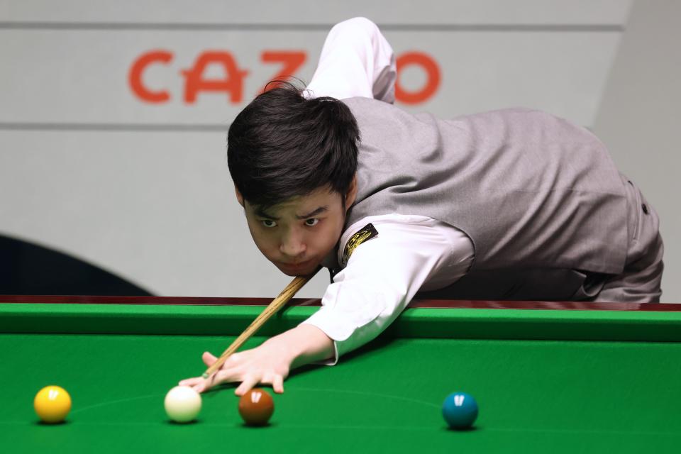 Si Jiahui reached the quarter-finals of the World Snooker Championships (PA Wire)
