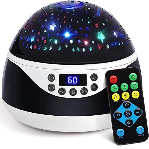 Stars Night Light Projector with Timer & Music