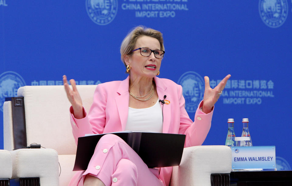 Emma Walmsley, chief executive officer of GlaxoSmithKline. Photo: Reuters