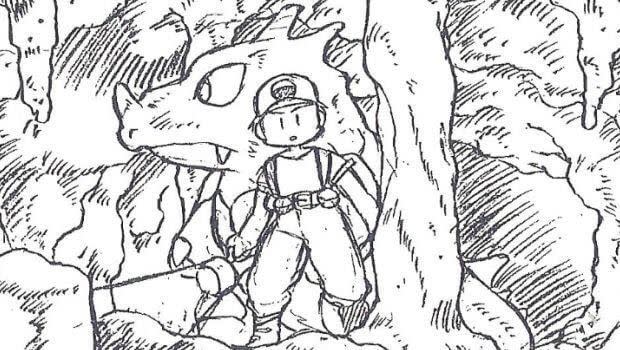 Primeira imagem conceitual de Pokémon (Imagem: Reprodução/Ken Sugimori/The Pokémon Company)
