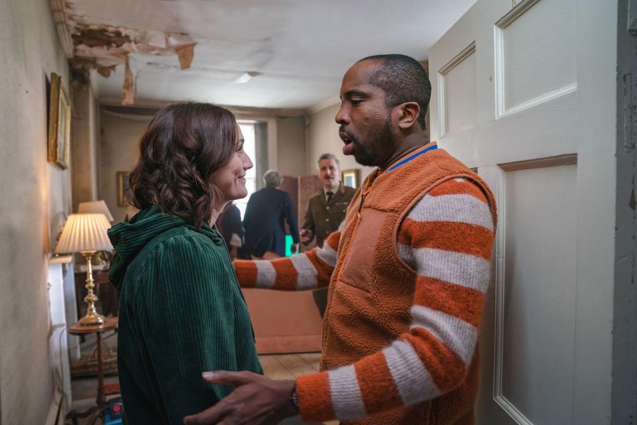 charlotte ritchie as alison, kiell smith bynoe as mike, ghosts season 5