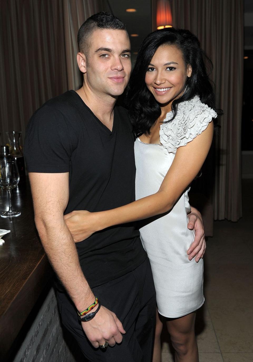 <p>One of the many, many on-set romances involved Naya Rivera and Mark Salling.The costars began dating in 2007 and were together <a href="https://www.cosmopolitan.com/entertainment/a3380165/glee-cast-drama-timeline/" rel="nofollow noopener" target="_blank" data-ylk="slk:until August 2010;elm:context_link;itc:0;sec:content-canvas" class="link ">until August 2010</a>. Rumors swirled on set after Rivera threw dog food, eggs, and birdseed at Salling's car after reportedly catching him with other women, which she discussed in her memoir, <em><a href="https://www.amazon.com/dp/B01BD1SUHY/" rel="nofollow noopener" target="_blank" data-ylk="slk:Sorry Not Sorry;elm:context_link;itc:0;sec:content-canvas" class="link ">Sorry Not Sorry</a></em>.</p>