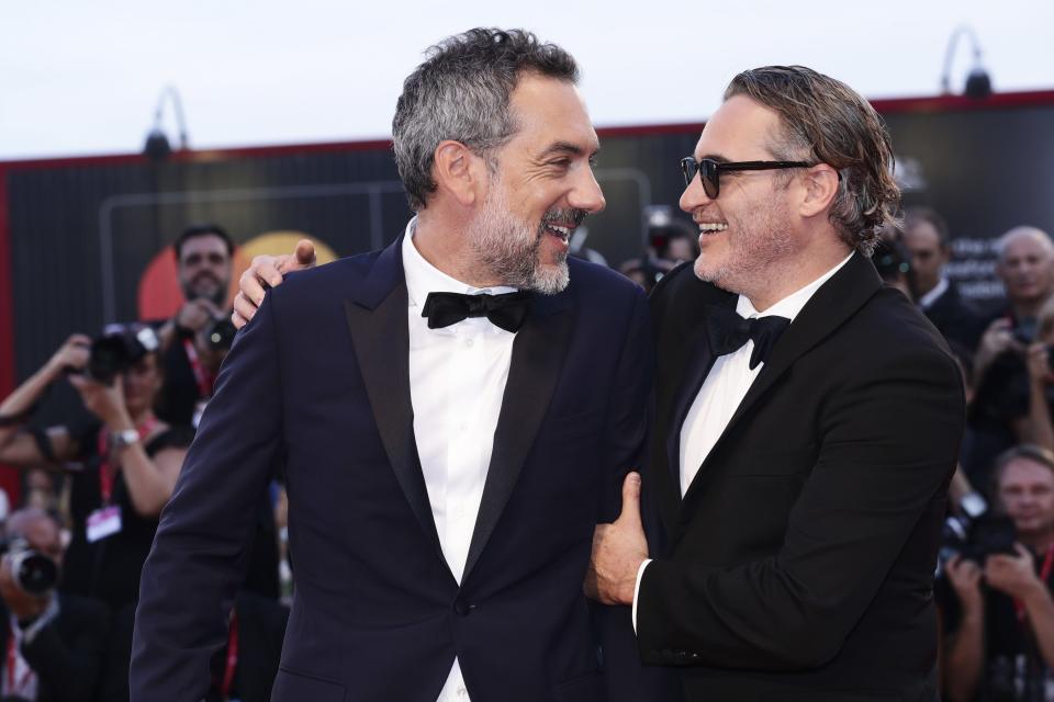 Todd Phillips and Joaquin Phoenix