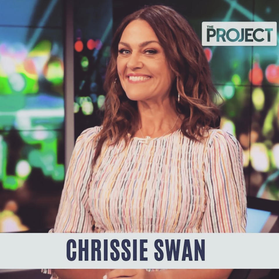 Chrissie Swan on The Project