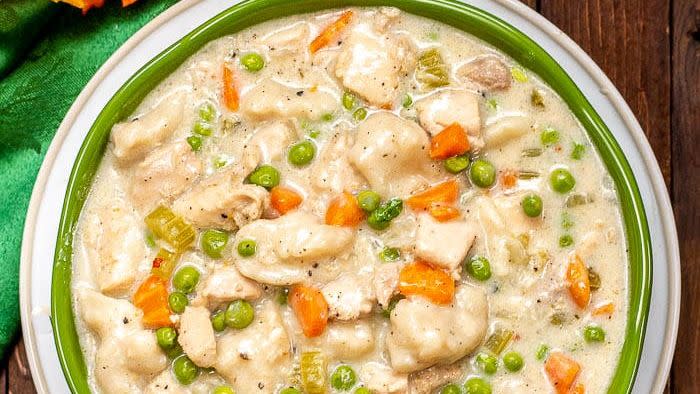 instant pot chicken and dumplings