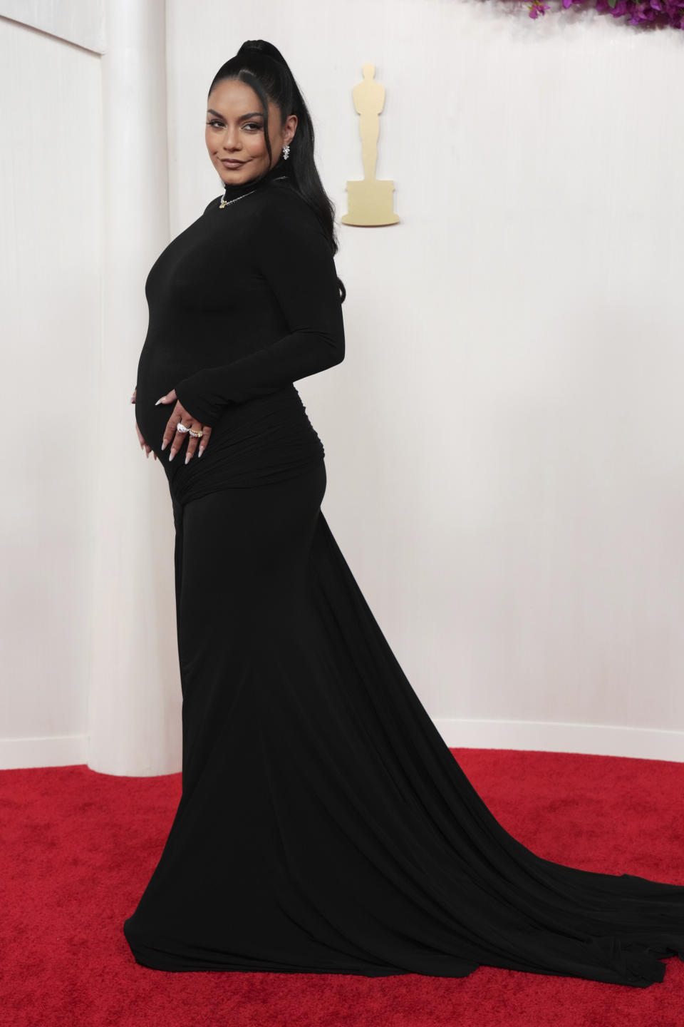 Vanessa Hudgens Is Pregnant Revealing Baby Bump At Oscars   Bb96f18a911b6102a12cf9efe5c0ba56