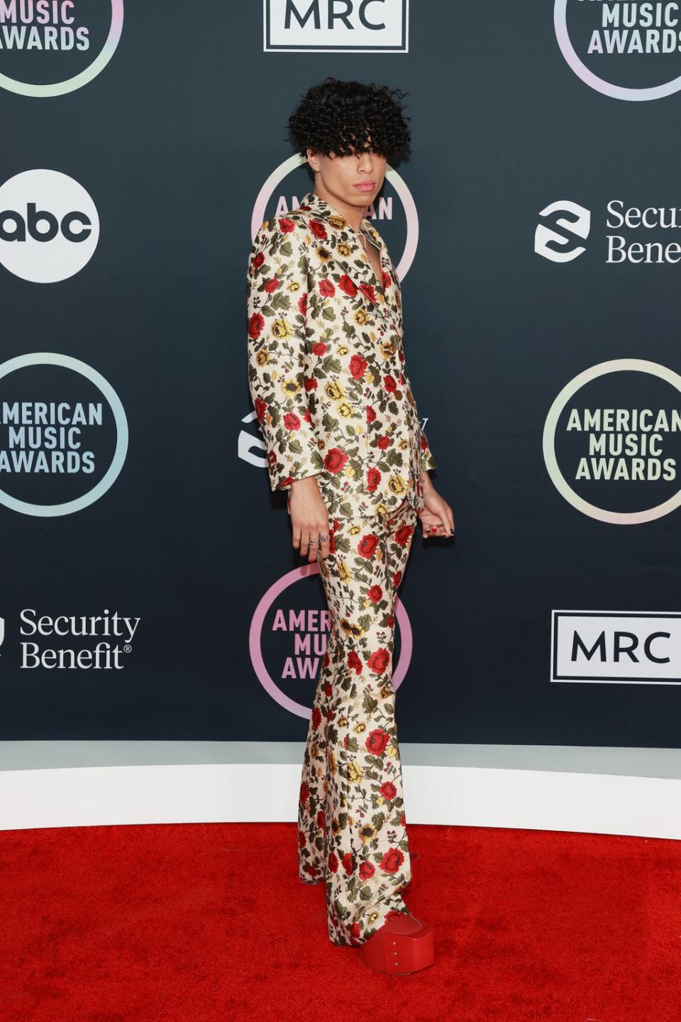 Larray attends the 2021 AMAs (Getty Images for MRC)