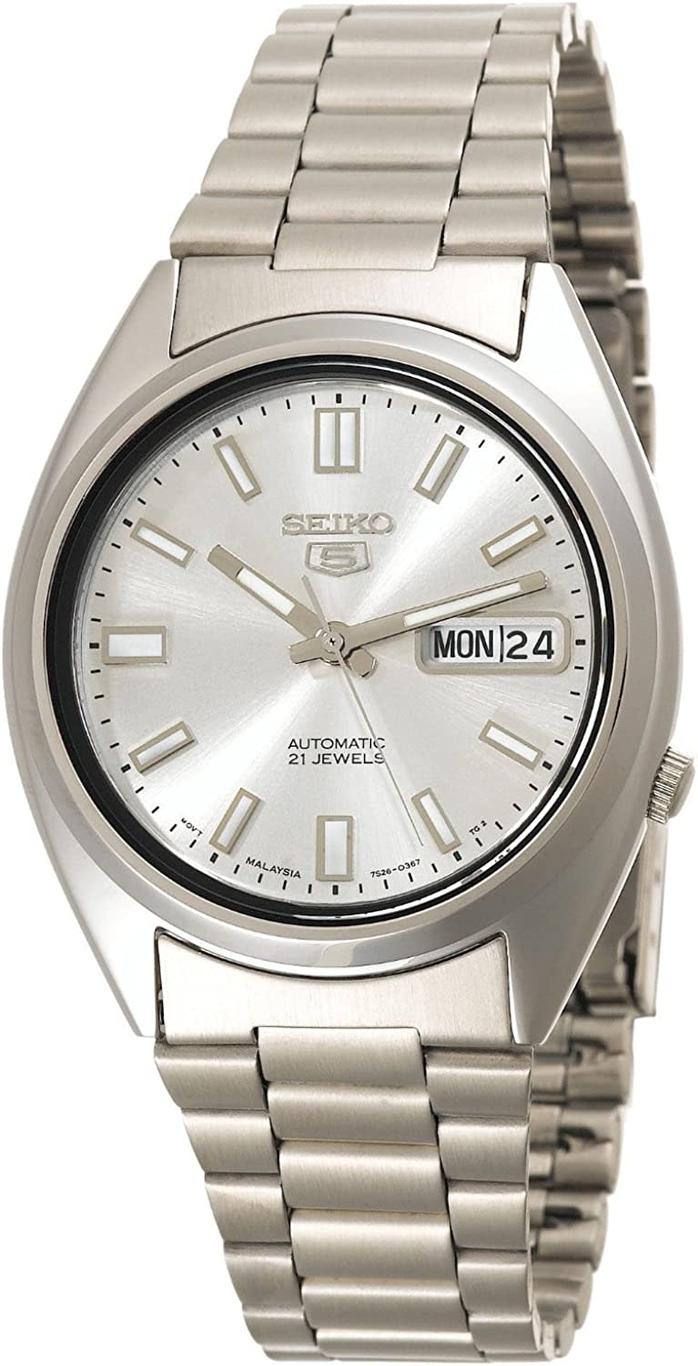 seiko watch silver