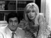 Con Monica Vitti (Foto LaPresse)