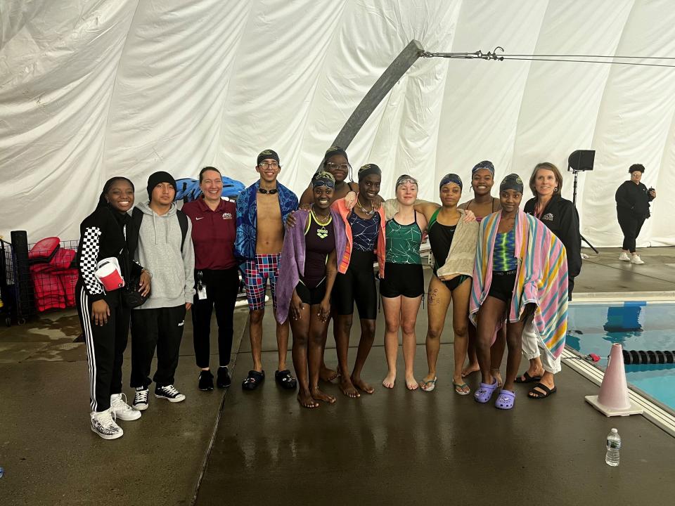 Western Hills revived its swimming program after 28 years this season. The Mustangs were a club team and hope to become an official varsity sport in the near future.