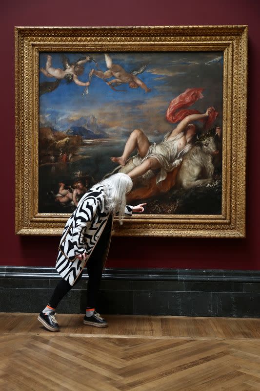 Titian: Love Desire Death media preview at the National Gallery in London