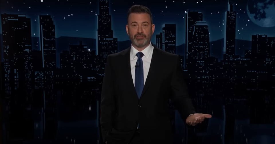 Kimmel said he ‘loves’ that their Oscar row bothers Mr Trump so much (Jimmy Kimmel Live!)