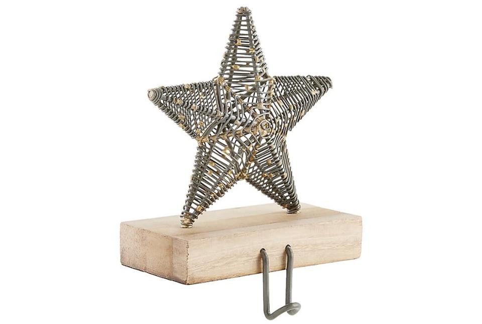 Rustic Star Stocking Hook