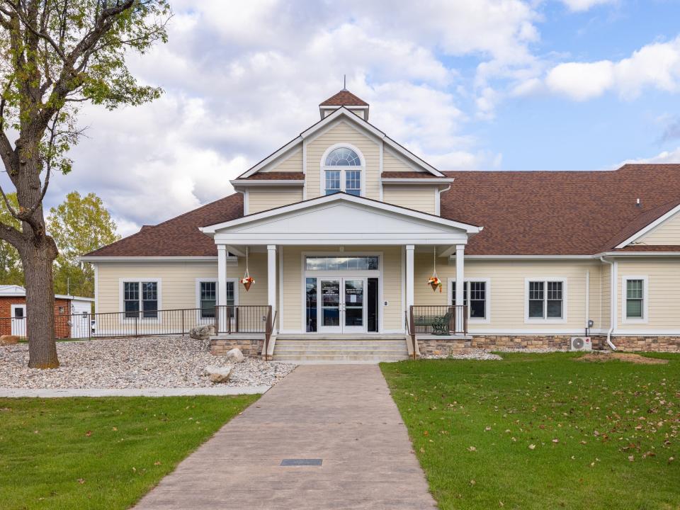 The Oscoda County Government Center in Mio, Michigan.