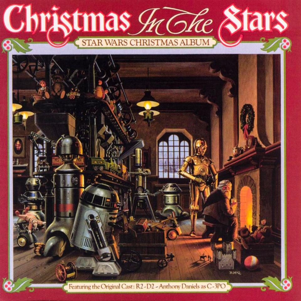 The cover of the 'Star Wars' holiday album 'Christmas in the Stars'