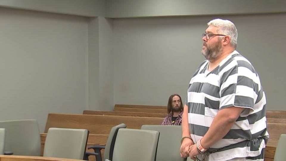 Aaron Mirtsching appeared before a judge Friday morning. He is former youth pastor and kindergarten teacher in Morganton who has been charged with child sex crimes.