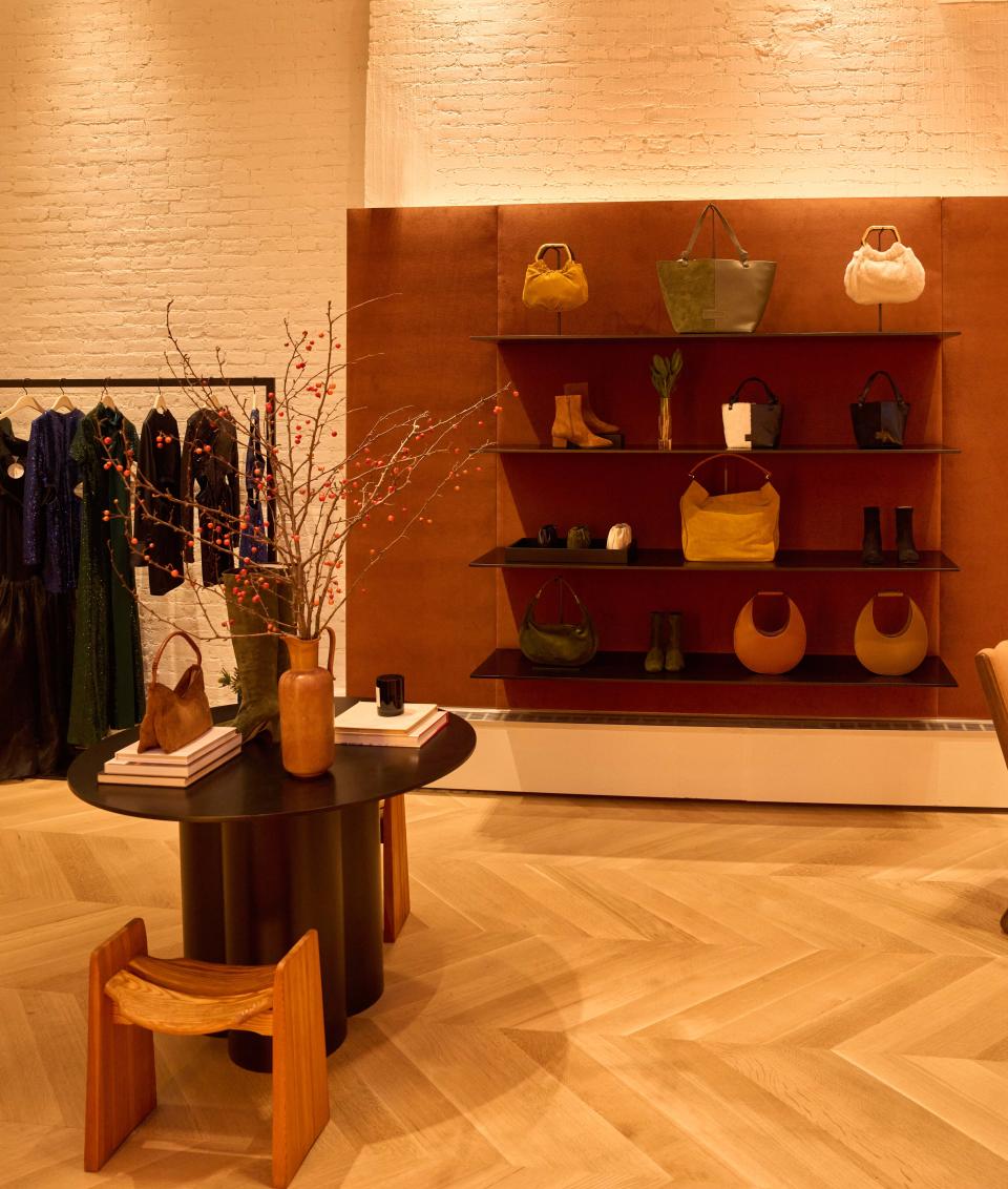 A look inside the Staud New York City flagship.