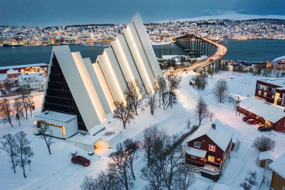 10) Tromso Bridge and the Arctic Cathedral