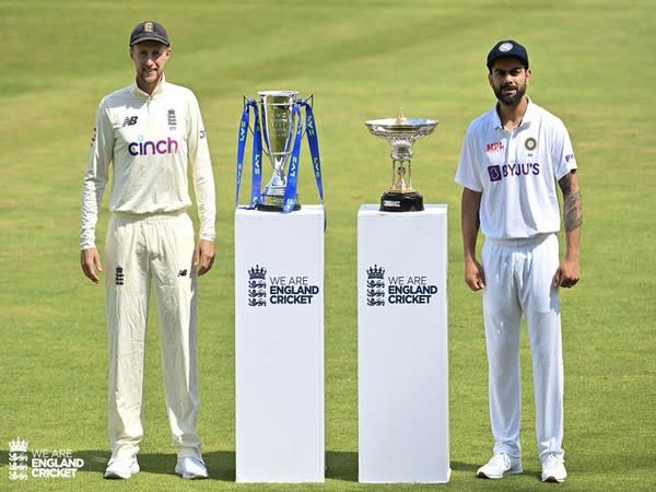 Joe Root and Virat Kohli (Photo: Twitter/England Cricket)