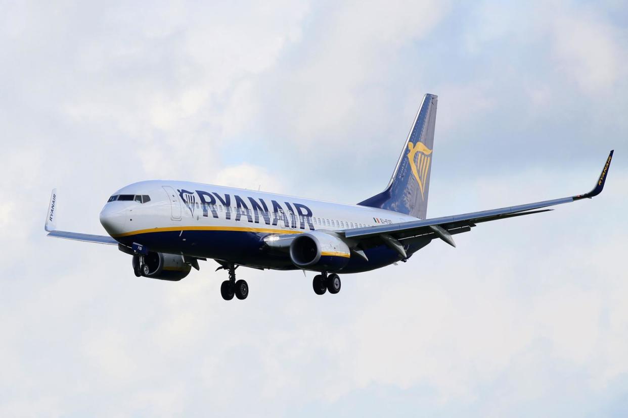 The flight took off this afternoon: Getty Images