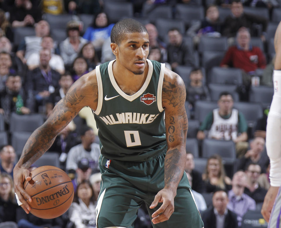 Gary Payton II has played 18 NBA games in two seasons. (Getty Images)