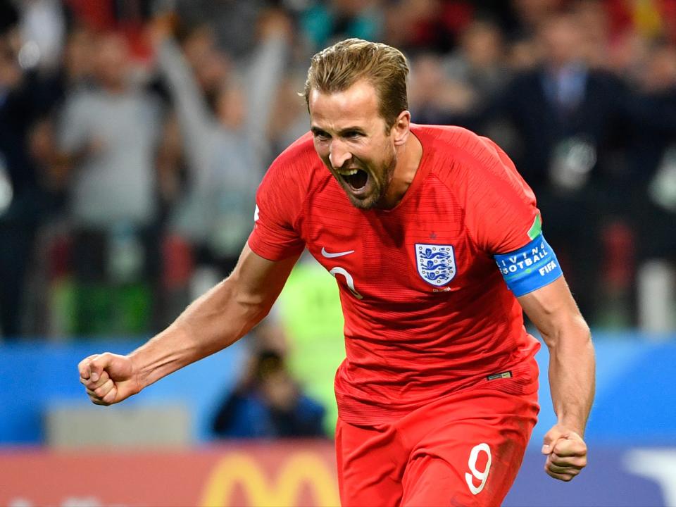 Boot boy: Kane was top scorer in Russia and will fancy his chances of repeating the feat (AFP/Getty)