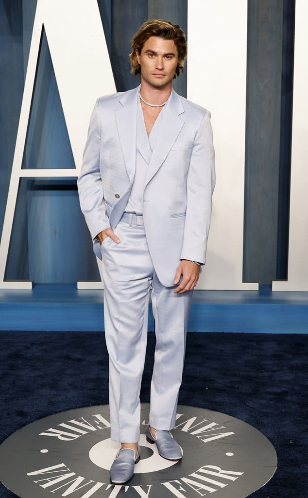 Chase Stokes, 2022 Vanity Fair Oscar Party, 2022 Oscars, 2022 Academy Awards, Red Carpet Fashion