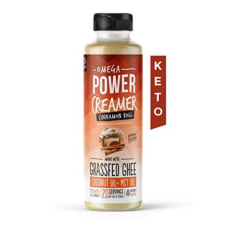 Omega PowerCreamer Keto Coffee Creamer (Cinnamon Roll)