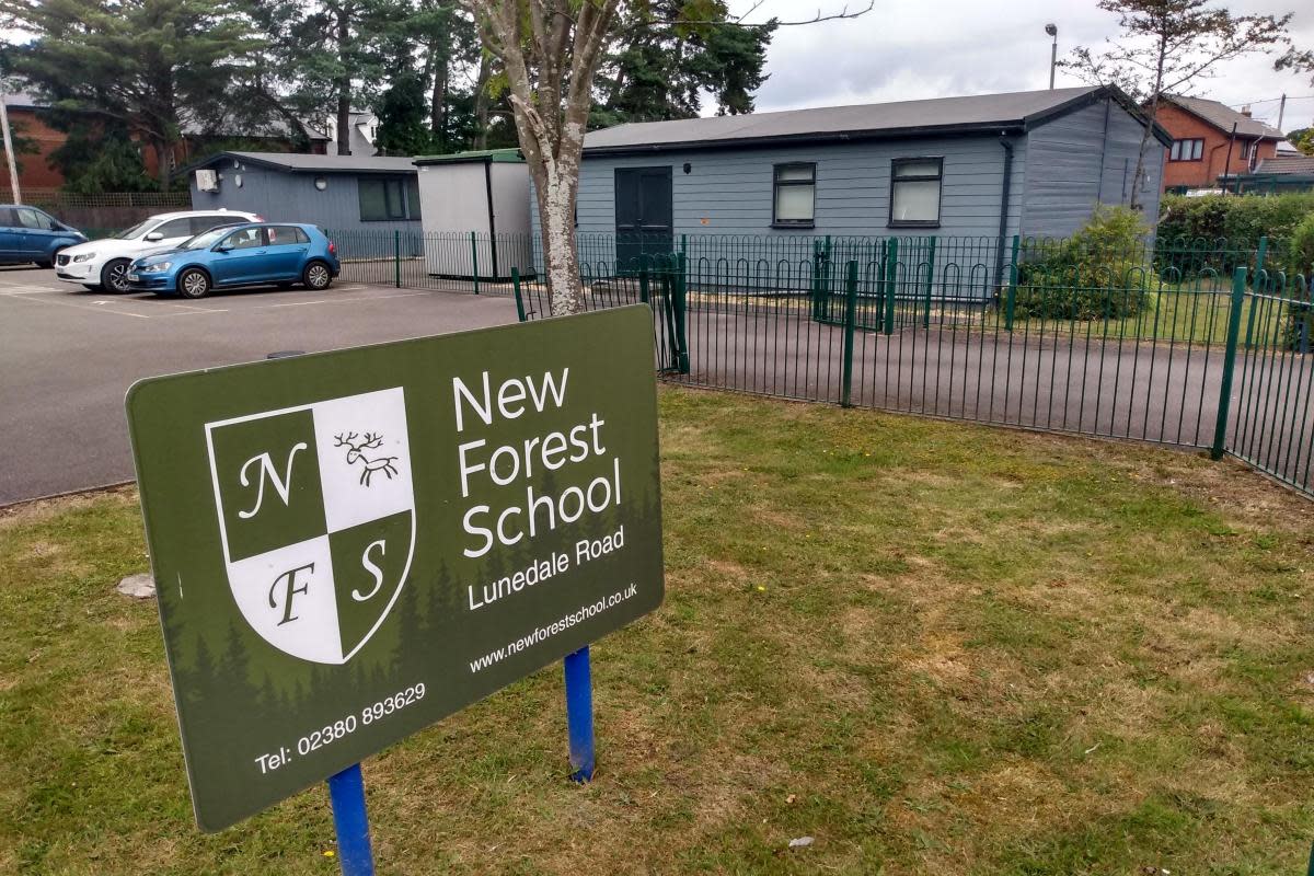 Plans to transform part of the New Forest School site at Lunedale Road, Dibden Purlieu, have been given the go-ahead <i>(Image: Newsquest)</i>