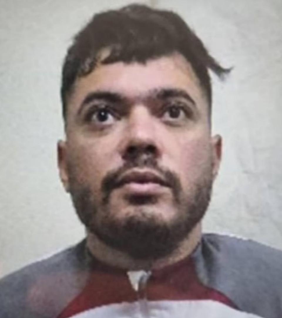 Interpol said in a statement on Wednesday, the second day of the hunt, that it has issued a red notice search warrant for fugitive Mohamed Amra, 30 (Sourced)