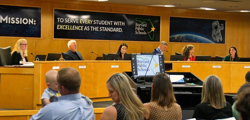 The May 30 meeting of the Brevard County School Board in Viera.