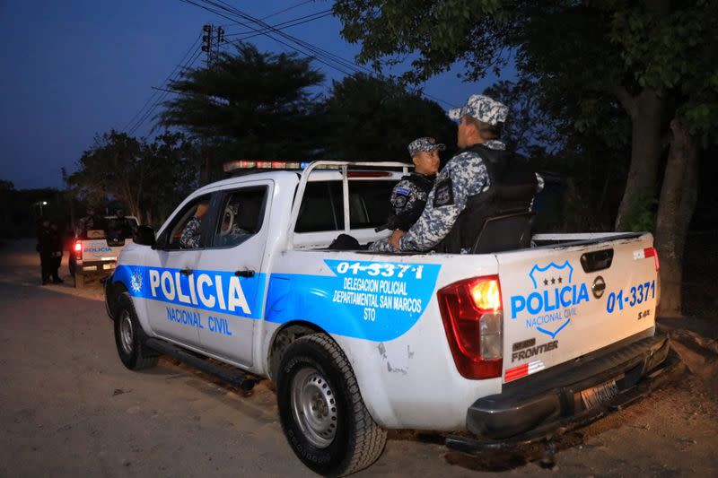 El Salvador's government deploys 5,000 after a gang attack in Nueva Concepcion