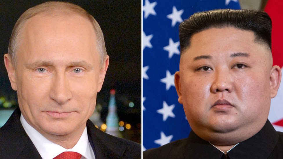 Putin y Kim Jong-un