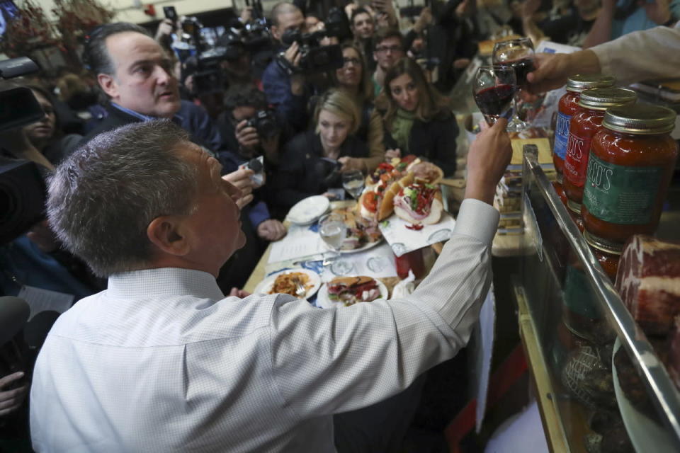 A toast on Arthur Ave.