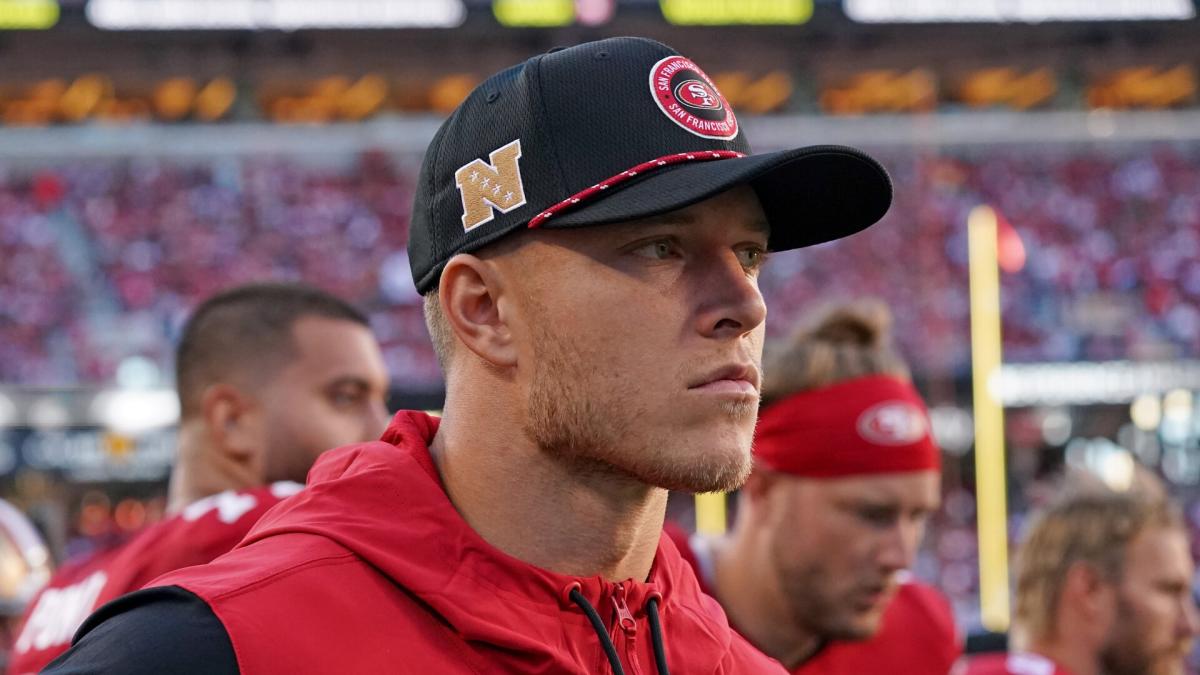 Report: 49ers won’t activate Christian McCaffrey for Thursday Night Football