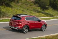 <p>Lane-keeping assist, adaptive cruise control with traffic-jam assist, a driver-attention monitor, and pedestrian detection are all new features never before offered on the Sportage.</p>