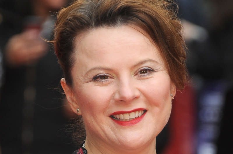 Monica Dolan attends the London premiere of "Eye in the Sky" in 2016. File Photo by Paul Treadway/ UPI