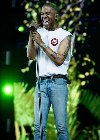 <p>Timothy Norris/Getty</p> Kid Cudi performs onstage during Coachella in Indio, California on April 21, 2024