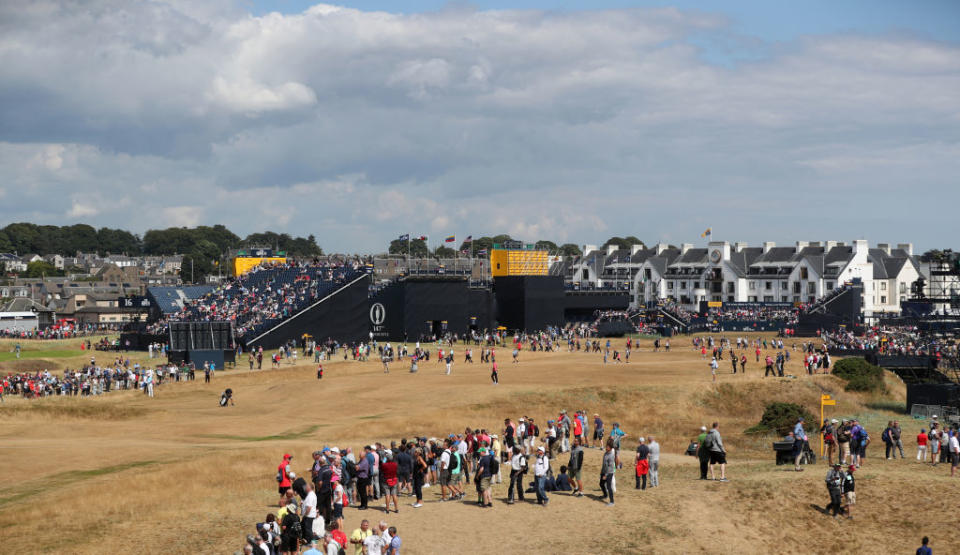 Carnoustie was anything but nasty as the British Open began. (Getty)