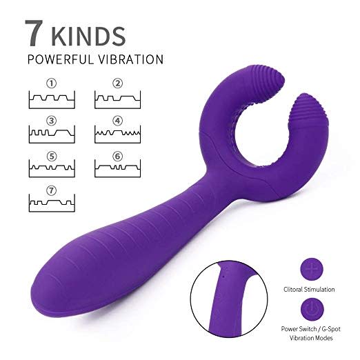 G-Spot Rabbit Silicone Dildo Vibrator. (Photo: Amazon)