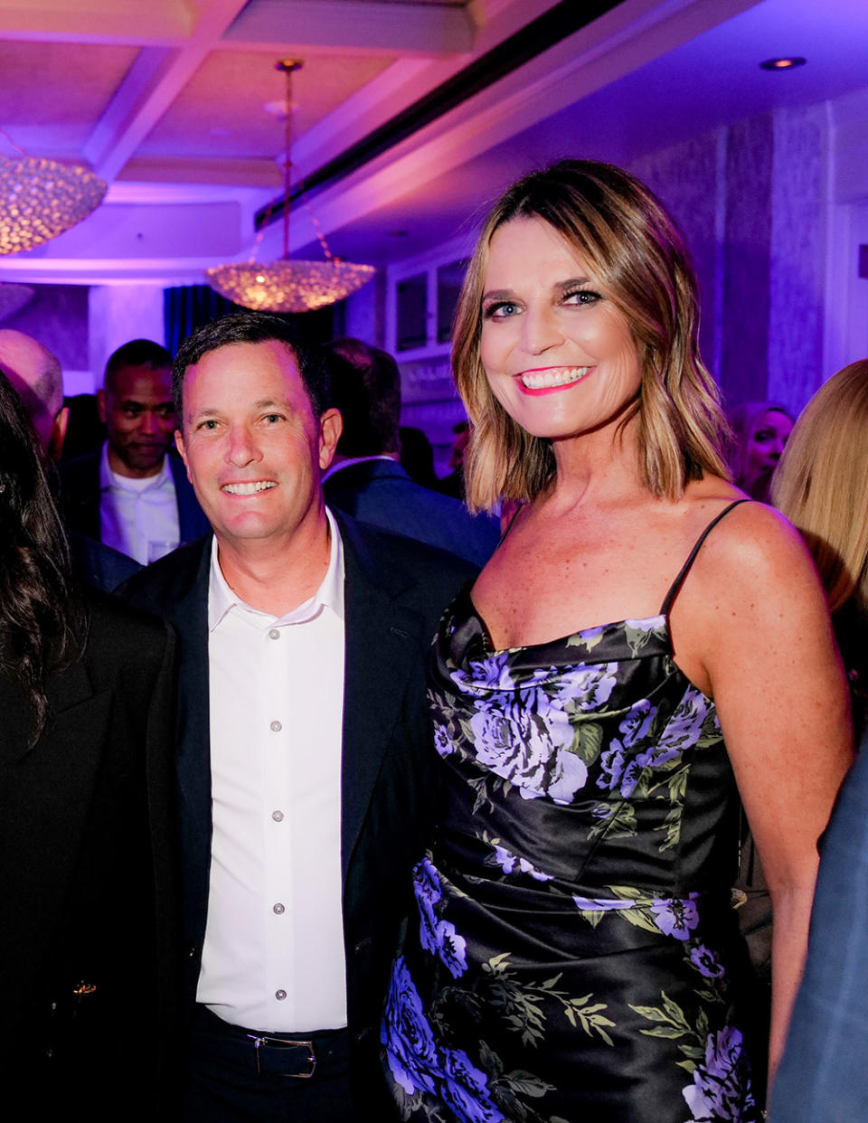 Jay Sures and Savannah Guthrie at UTA Celebrates Journalists at 7th Annual Party Ahead of 2024 White House Correspondents’ Dinner