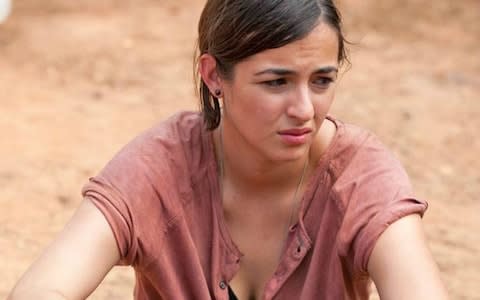 Alanna Masterson as Tara - Credit: AMC